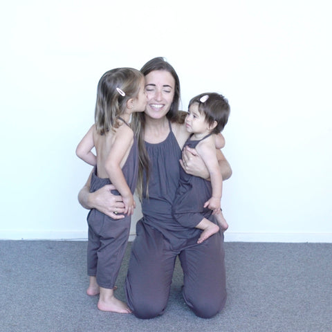 Slouch Jumpsuit Mama & ich (Für Kind & Erwachsener)