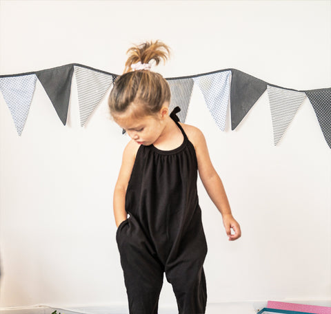 Slouch Jumpsuit Mama & ich (Für Kind & Erwachsener)