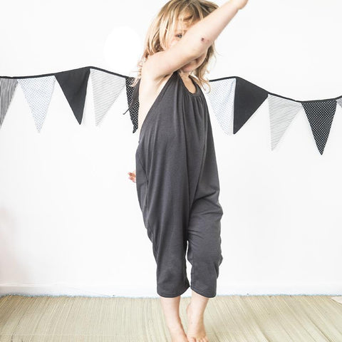 Slouch Jumpsuit Mama & ich (Für Kind & Erwachsener)