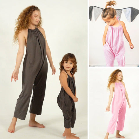 Slouch Jumpsuit Mama & ich (Für Kind & Erwachsener)